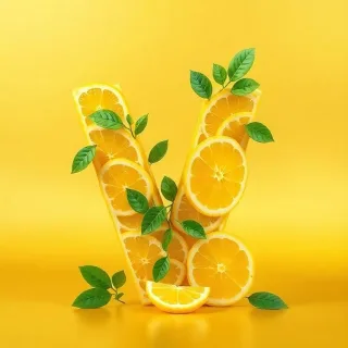 Lemon — letter V