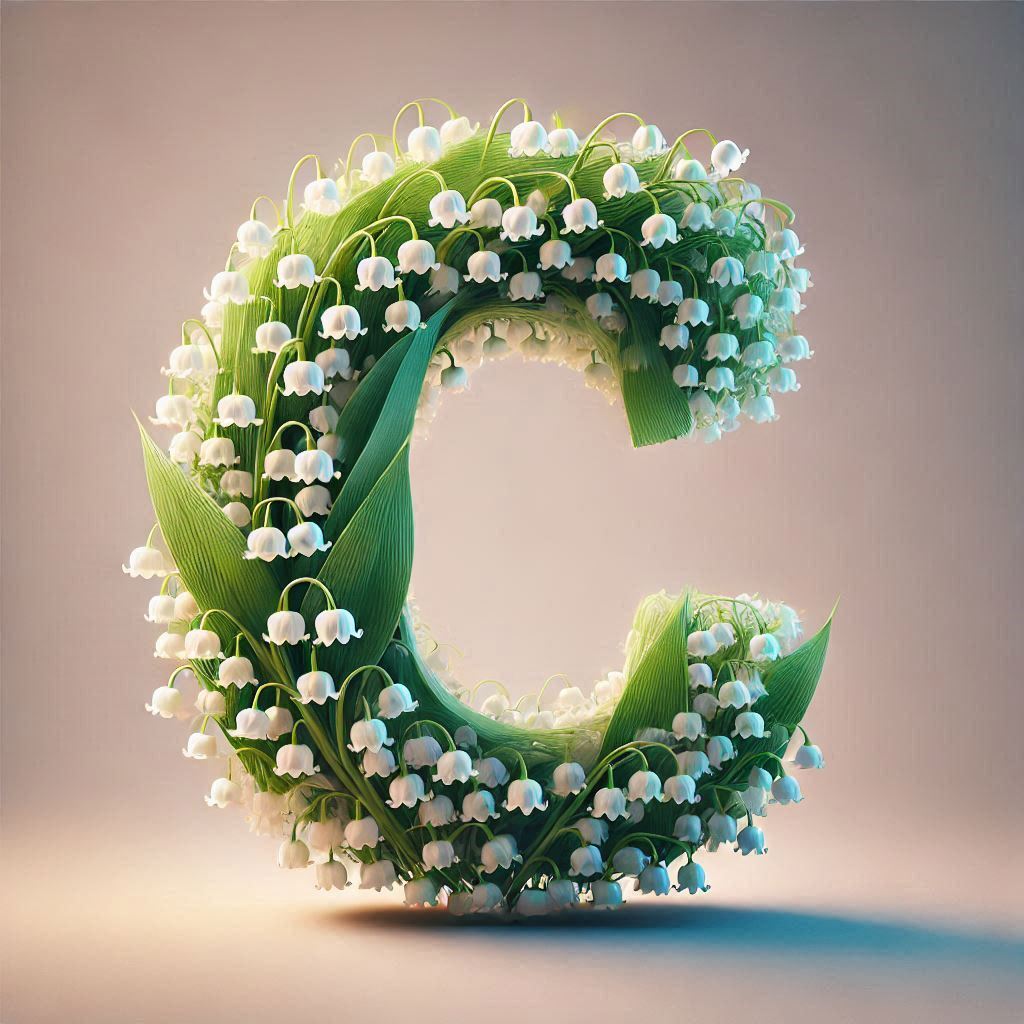 Lily of the valley — letter C