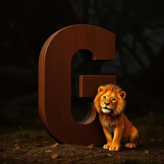Lion 2 — letter G