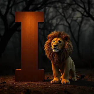 Lion 2 — letter I