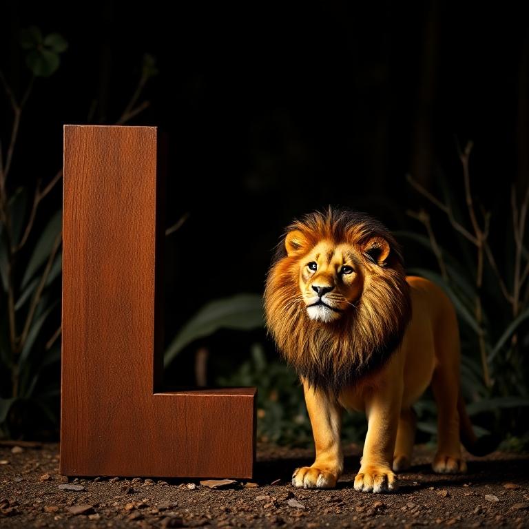 Lion 2 — letter L