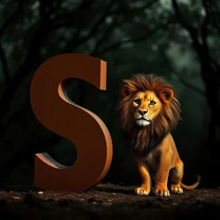 Lion 2 — letter S