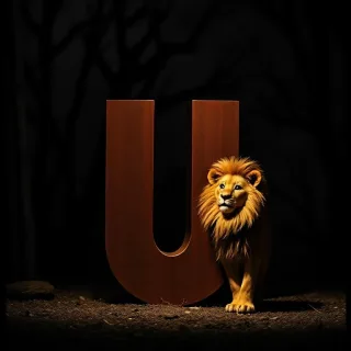 Lion 2 — letter U