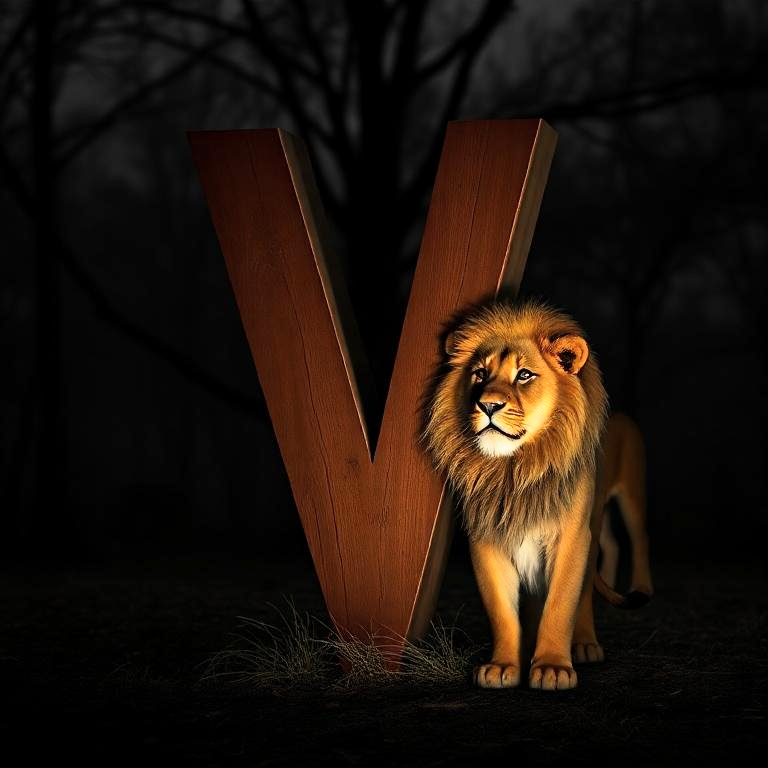 Lion 2 — letter V
