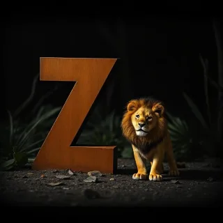 Lion 2 — letter Z