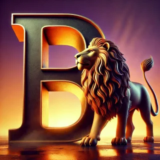 Lion 3 — letter B