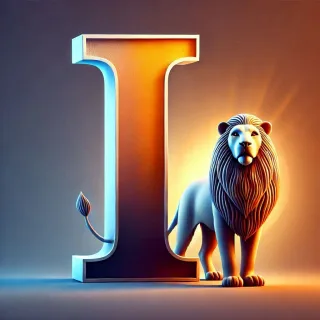Lion 3 — letter I