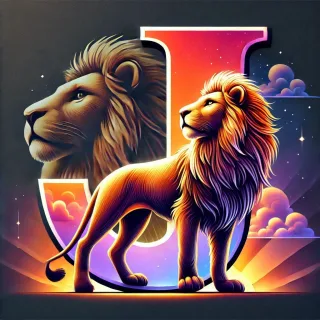 Lion 3 — letter J