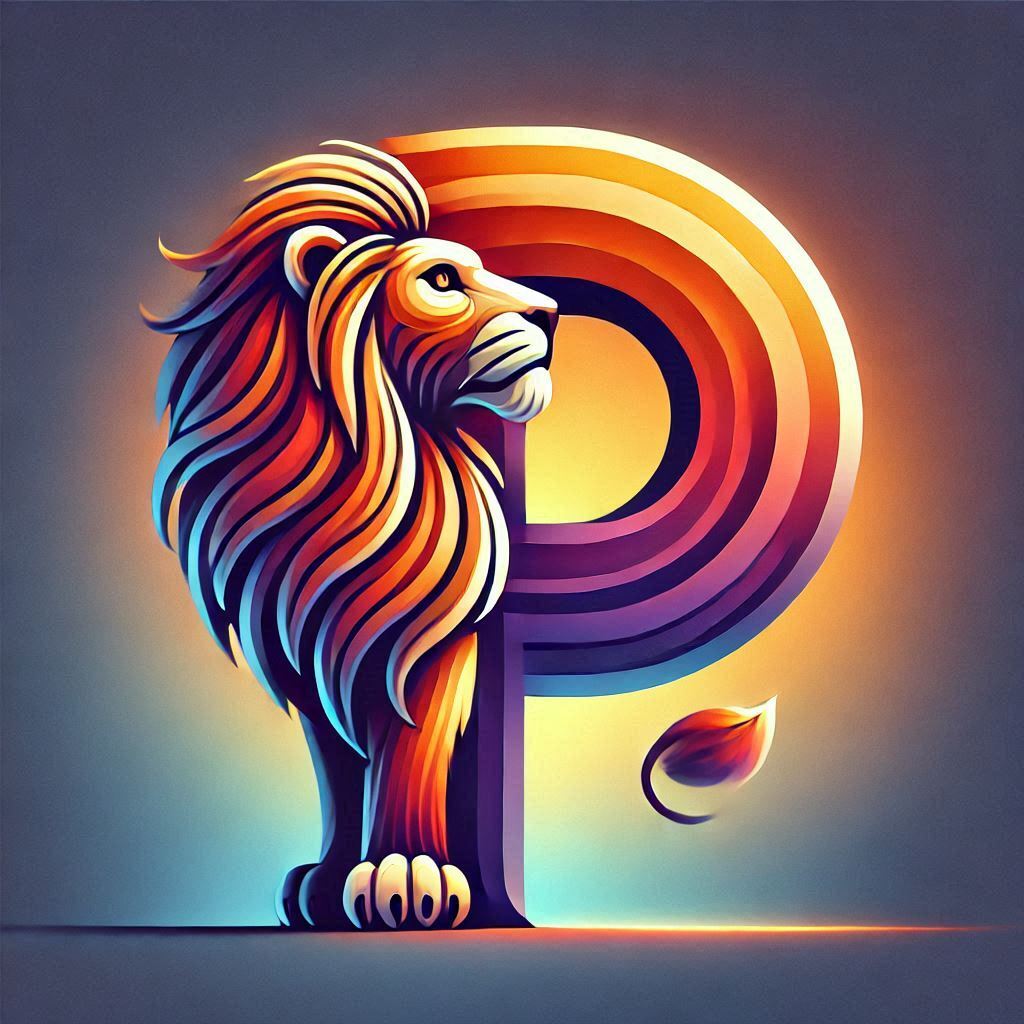 Lion 3 — letter P