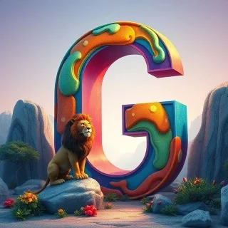Lion — letter G