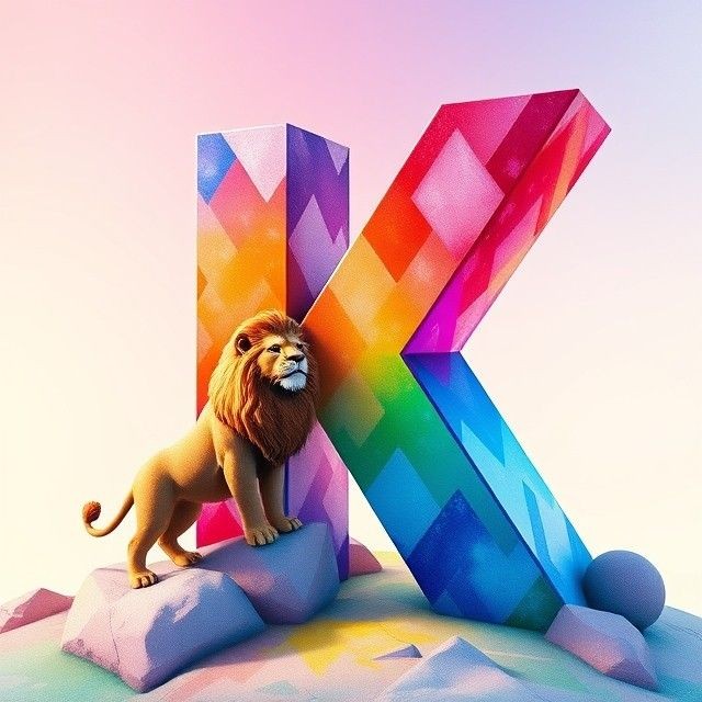 Lion — letter K