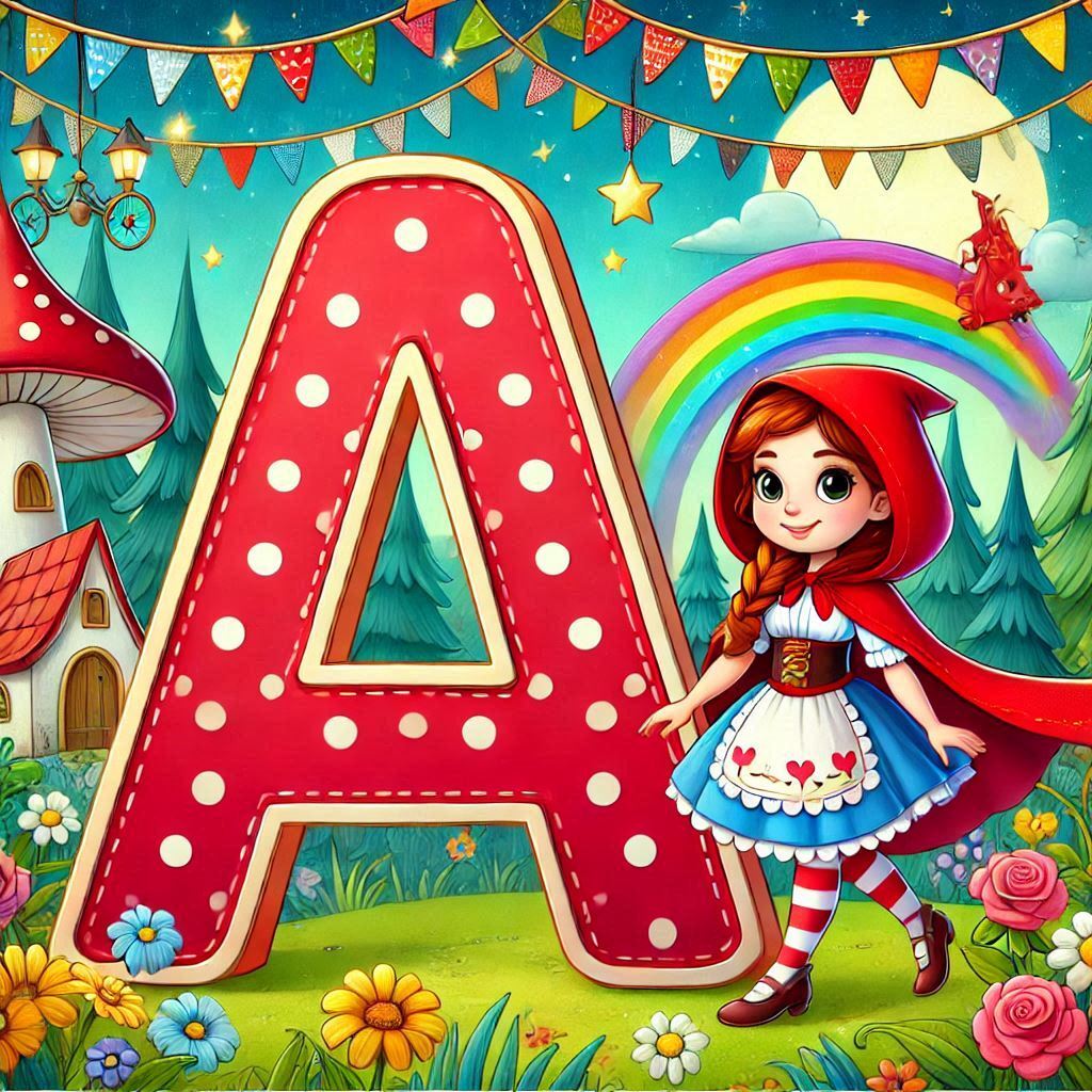 Little Red Riding Hood 2 — letter A