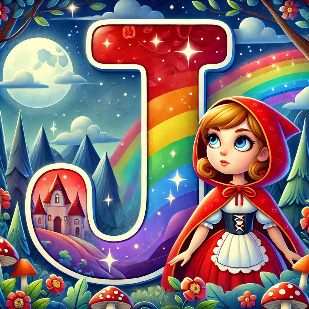 Little Red Riding Hood 2 — letter J