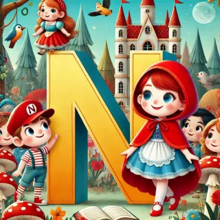 Little Red Riding Hood 2 — letter N