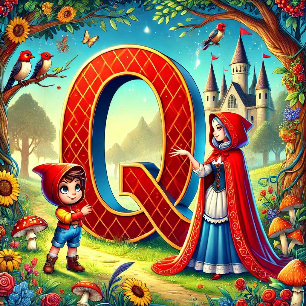 Little Red Riding Hood 2 — letter Q