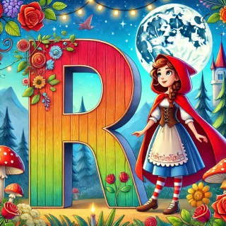 Little Red Riding Hood 2 — letter R