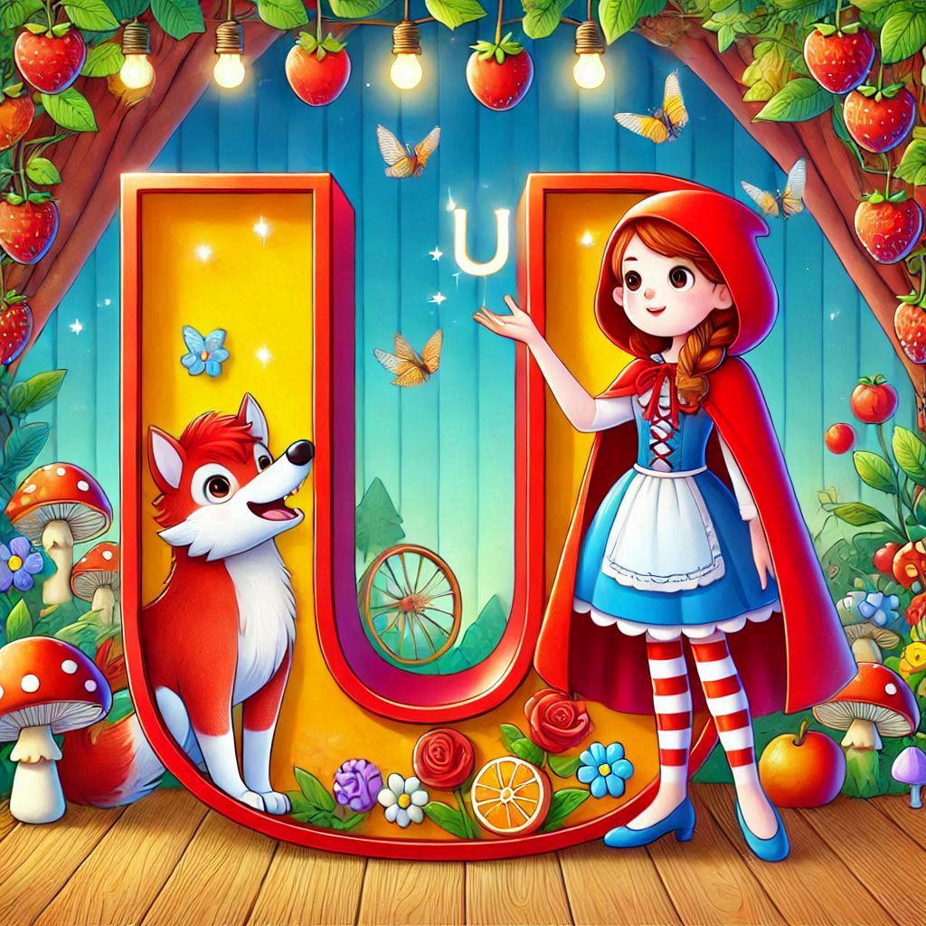Little Red Riding Hood 2 — letter U
