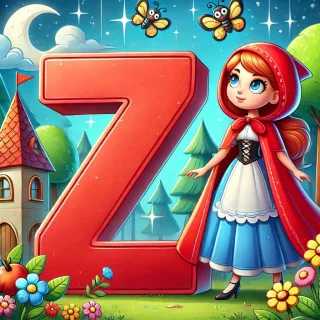 Little Red Riding Hood 2 — letter Z