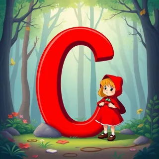 Little Red Riding Hood — letter C