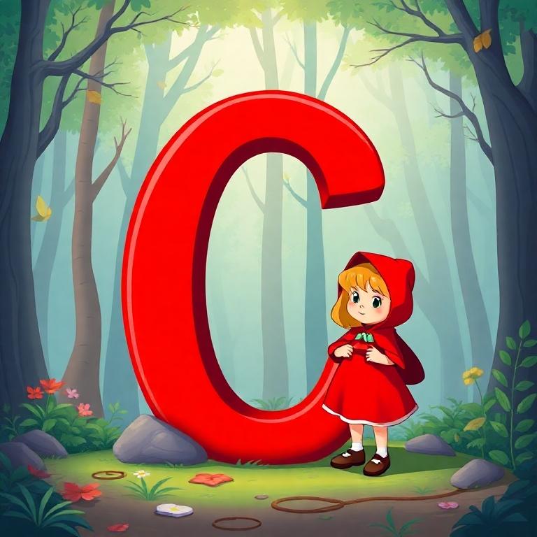 Little Red Riding Hood — letter C