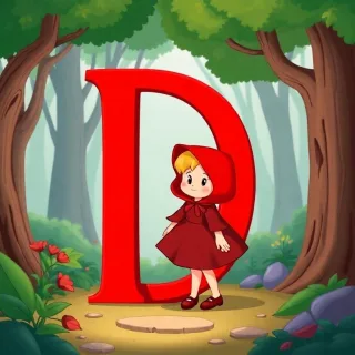 Little Red Riding Hood — letter D