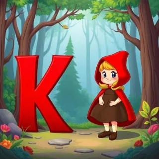 Little Red Riding Hood — letter K