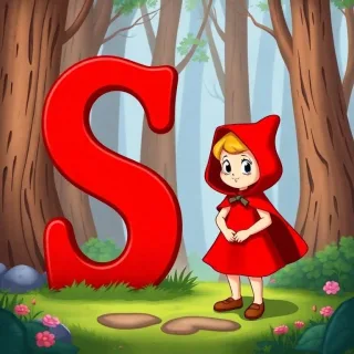 Little Red Riding Hood — letter S