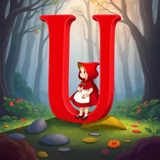 Little Red Riding Hood — letter U