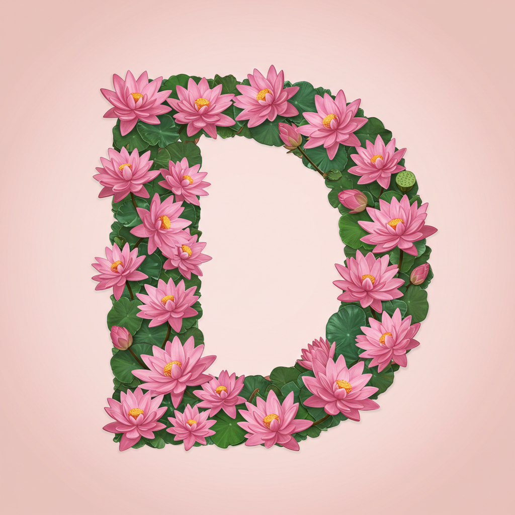 Lotus — letter D