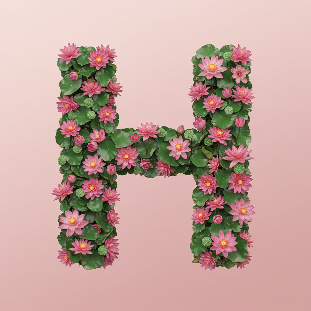 Lotus — letter H