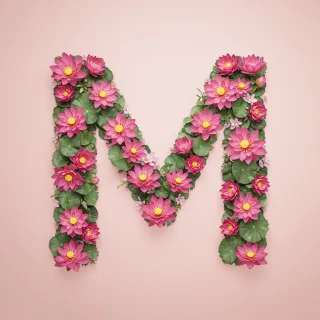 Lotus — letter M