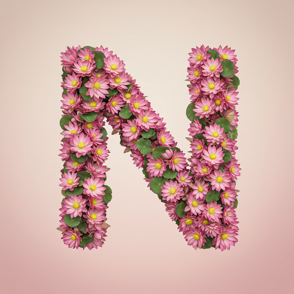 Lotus — letter N