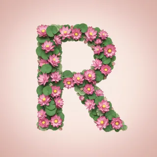 Lotus — letter R