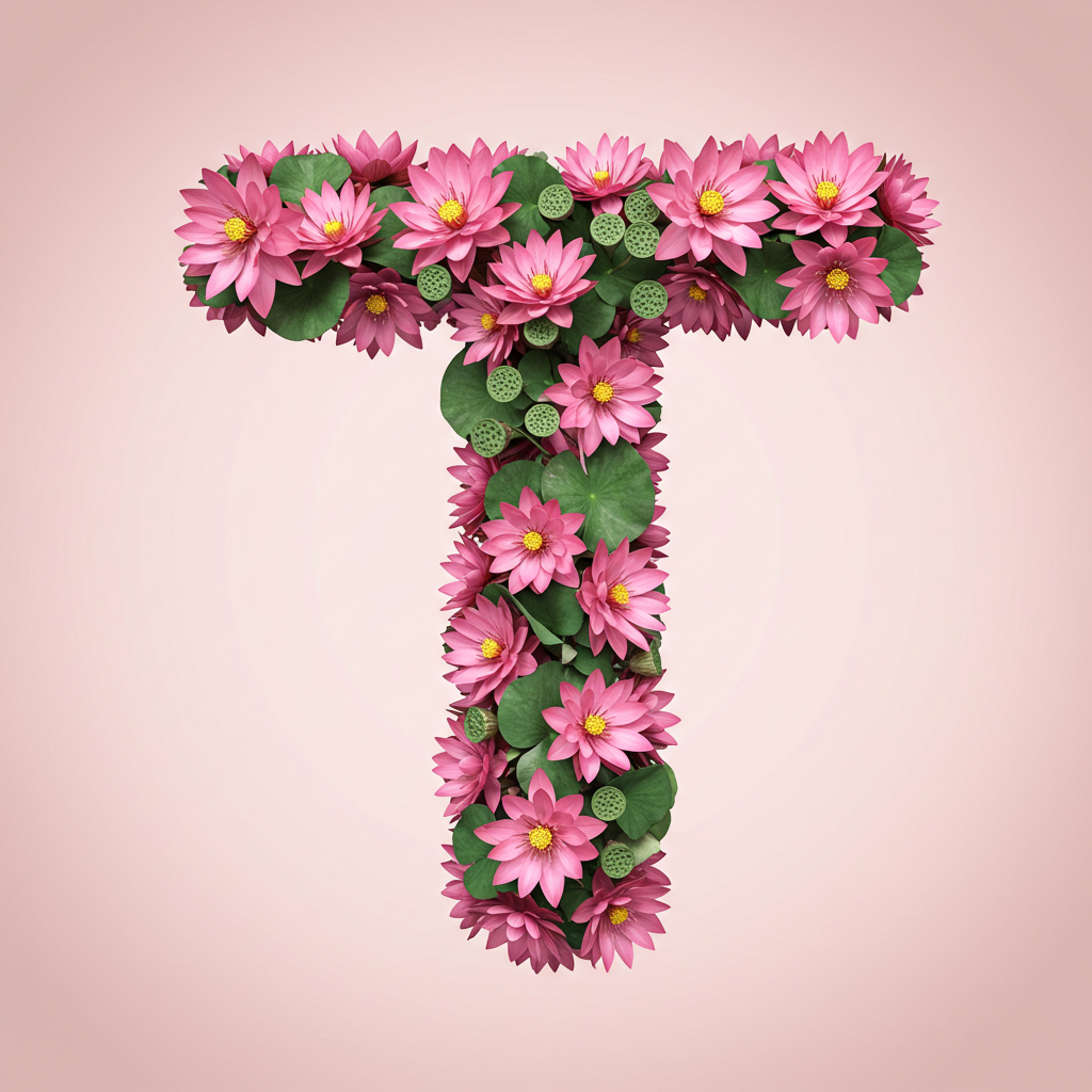 Lotus — letter T