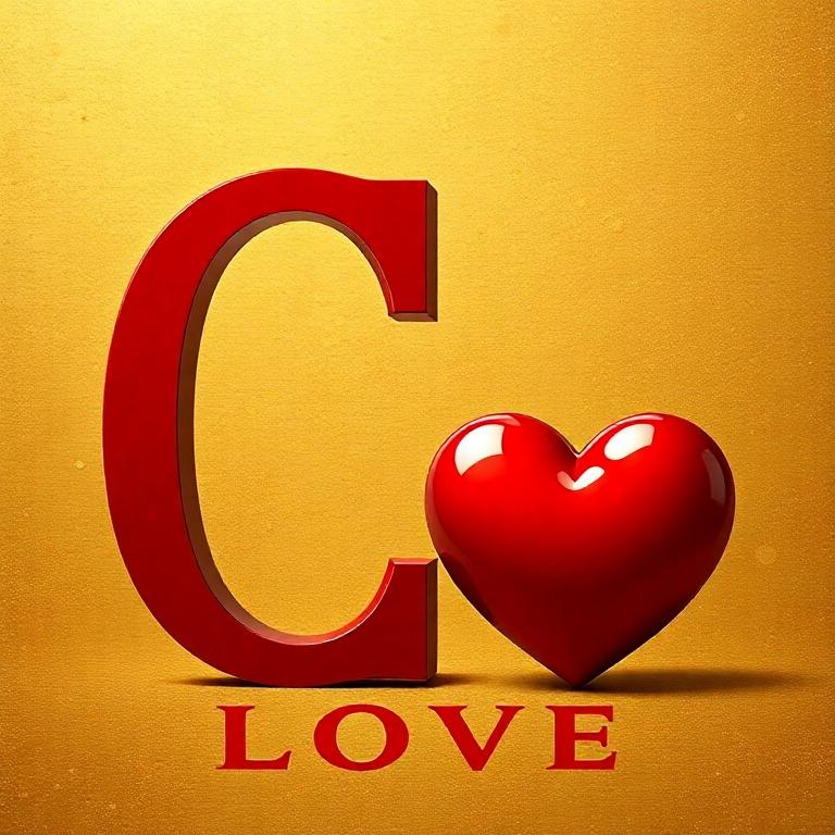 Love — letter C