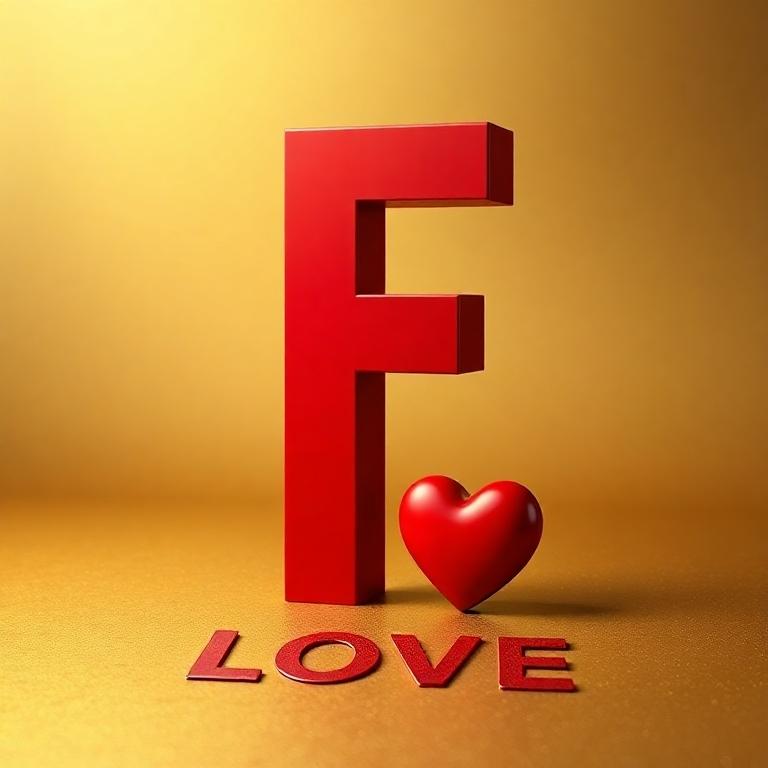 Love — letter F