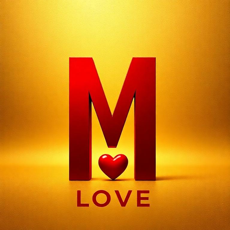 Love — letter M