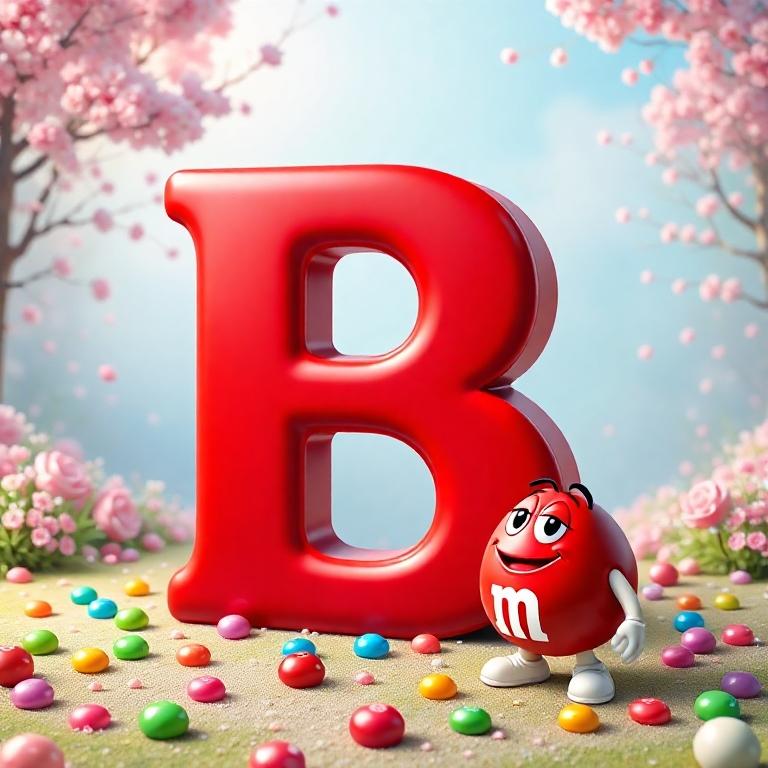 M&MS — letter B