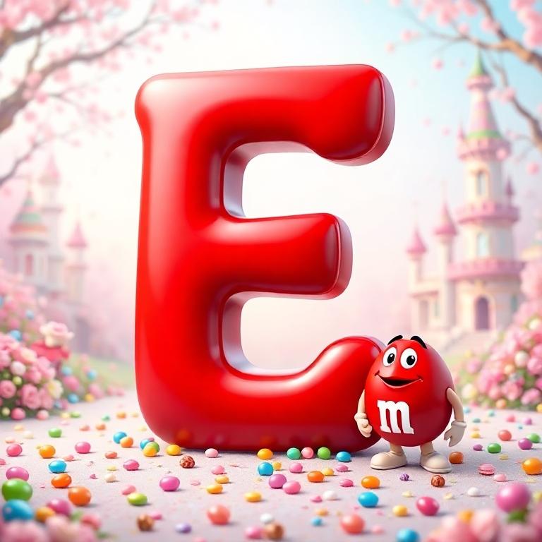 M&MS — letter E
