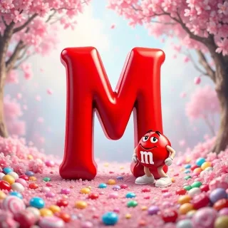 M&MS — letter M