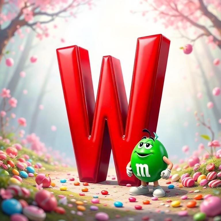 M&MS — letter W