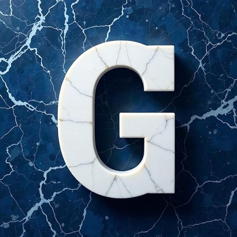Marble — letter G