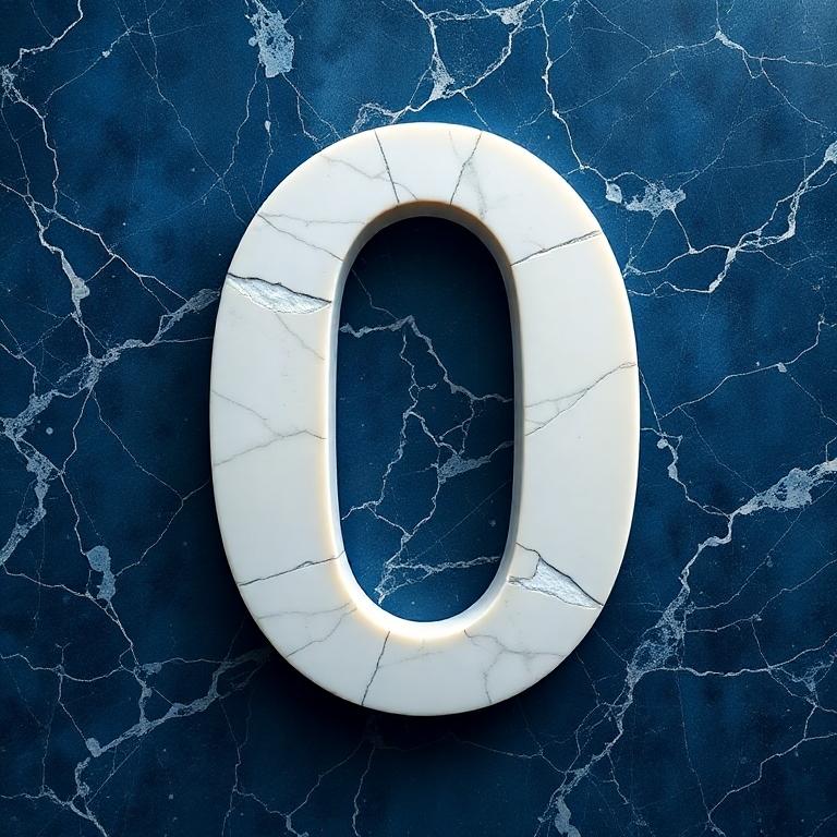 Marble — letter O