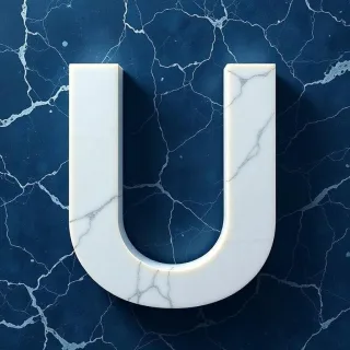 Marble — letter U