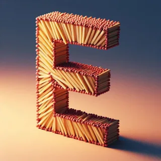 Matches — letter E