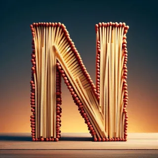 Matches — letter N