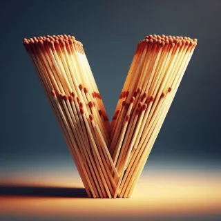 Matches — letter V