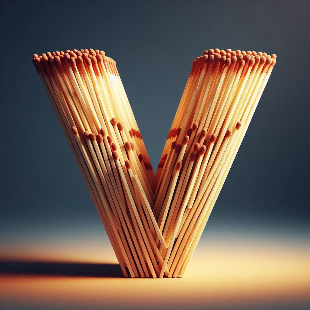 Matches — letter V