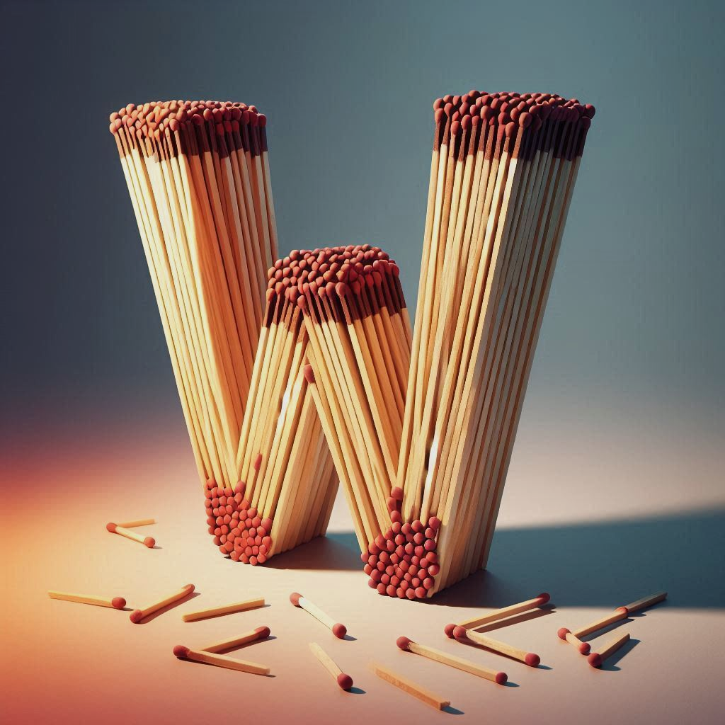 Matches — letter W