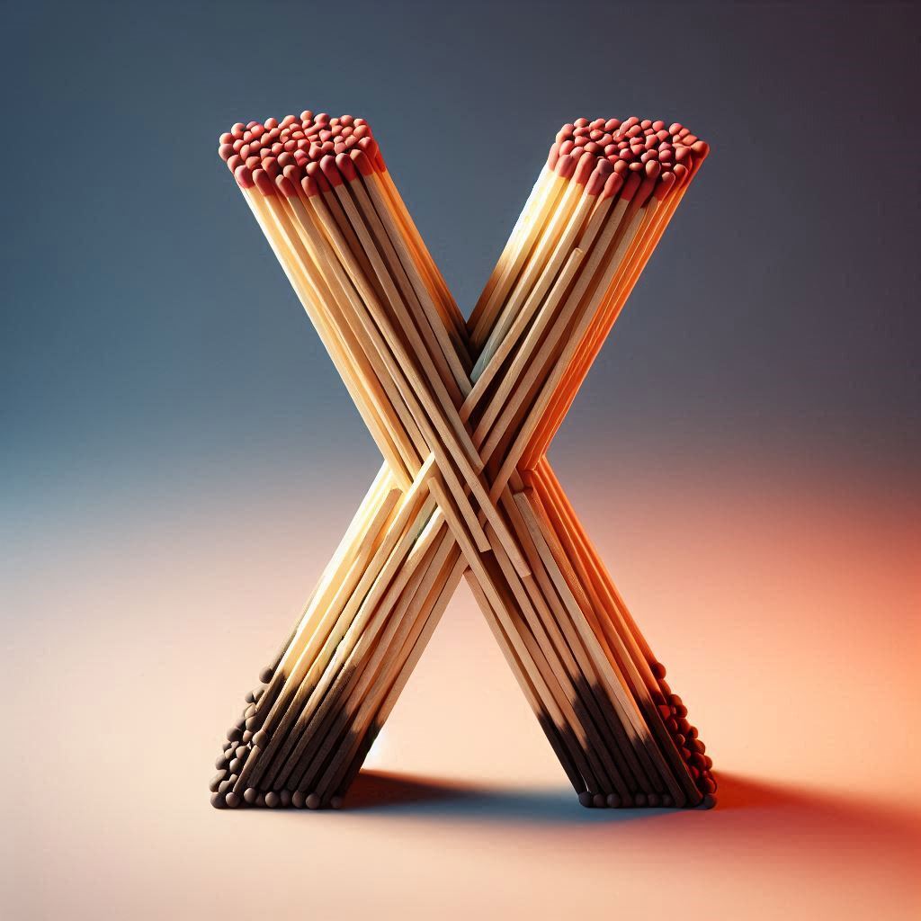 Matches — letter X